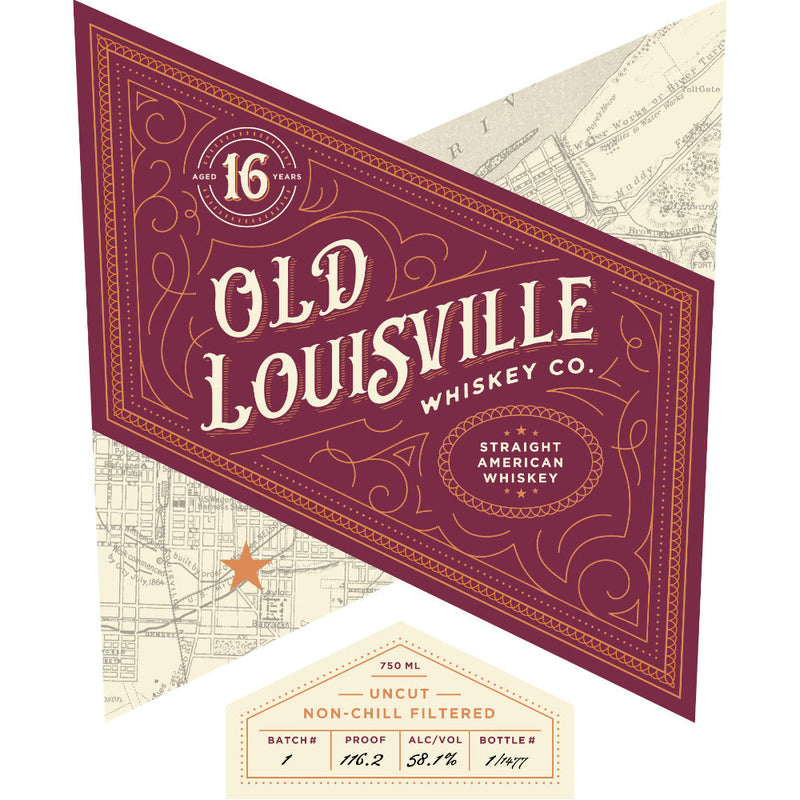 Old Louisville 16 Year Old Straight American Whiskey - Goro&