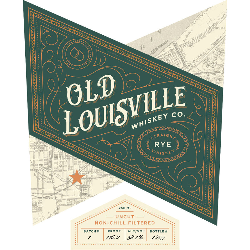 Old Louisville Straight Rye Whiskey - Goro&