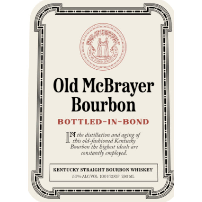 ﻿Old McBrayer Bottled in Bond Bourbon - Goro&