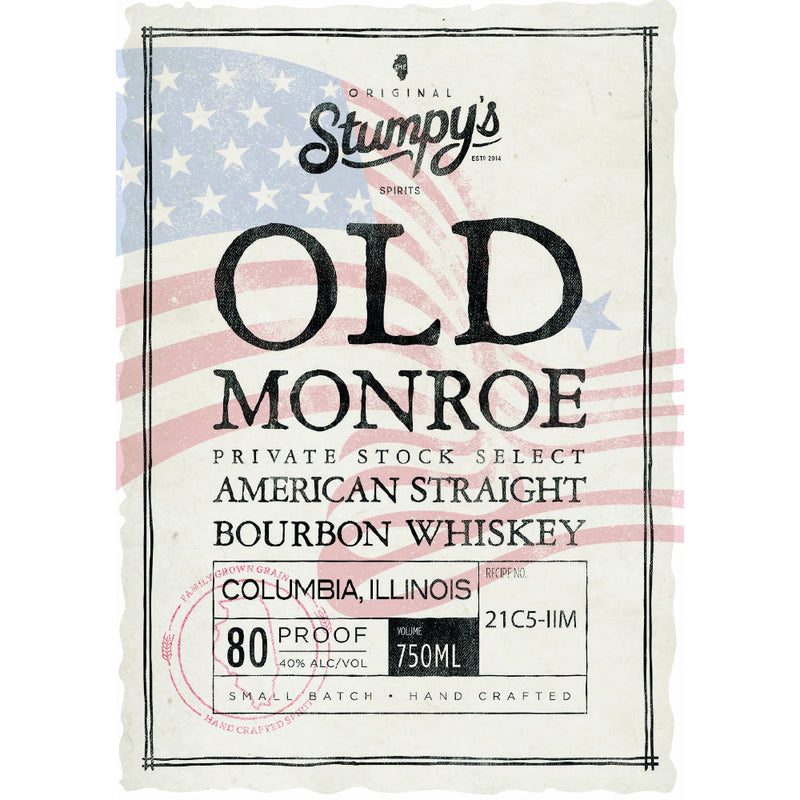 Old Monroe Private Stock Select Straight Bourbon - Goro&