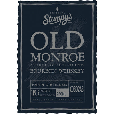 Old Monroe Single Source Blend Bourbon - Goro's Liquor