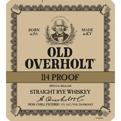 Old Overholt 114 Proof Rye - Goro's Liquor