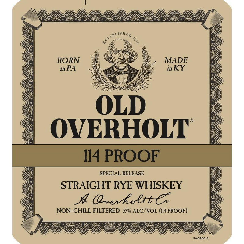 Old Overholt 114 Proof Rye - Goro&