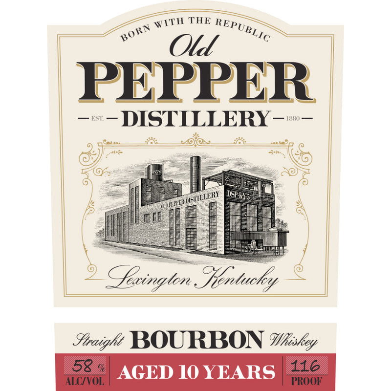 Old Pepper 10 Year Old Bourbon - Goro&