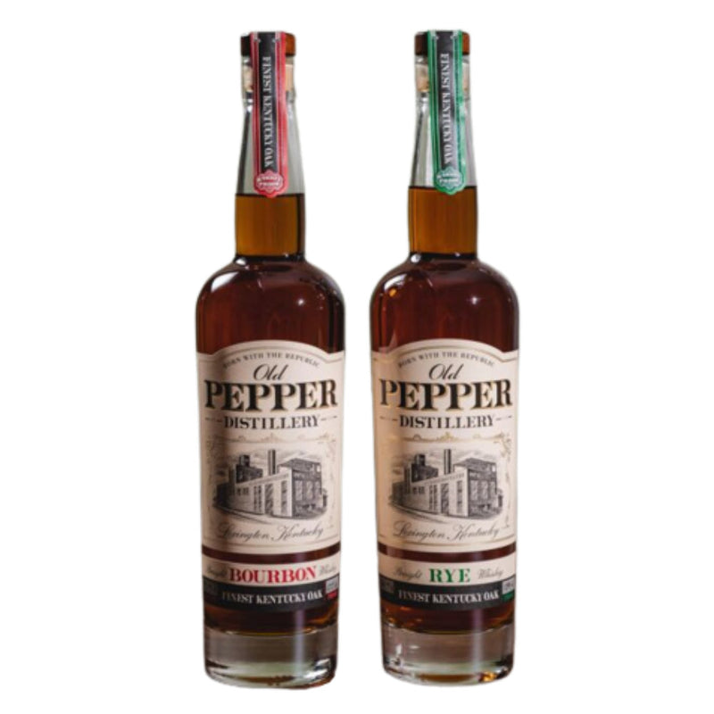 Old Pepper Finest Kentucky Bourbon & Rye Bundle - Goro&