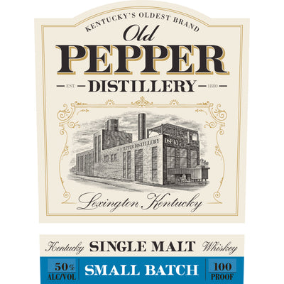 Old Pepper Small Batch Single Malt Whiskey - Goro's Liquor