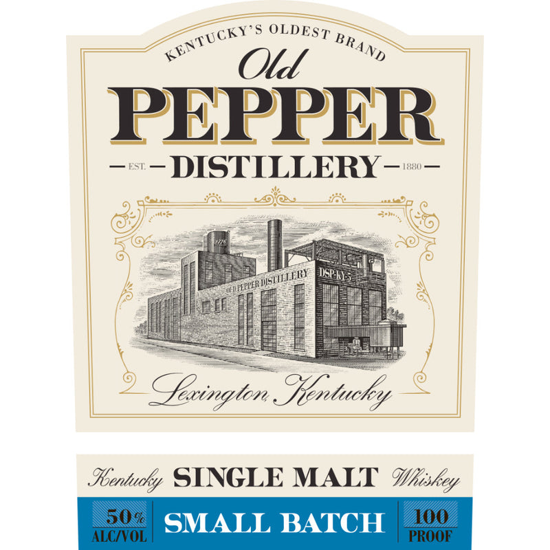 Old Pepper Small Batch Single Malt Whiskey - Goro&