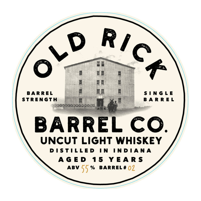 Old Rick Barrel Co. 15 Year Old Uncut Light Whiskey - Goro&