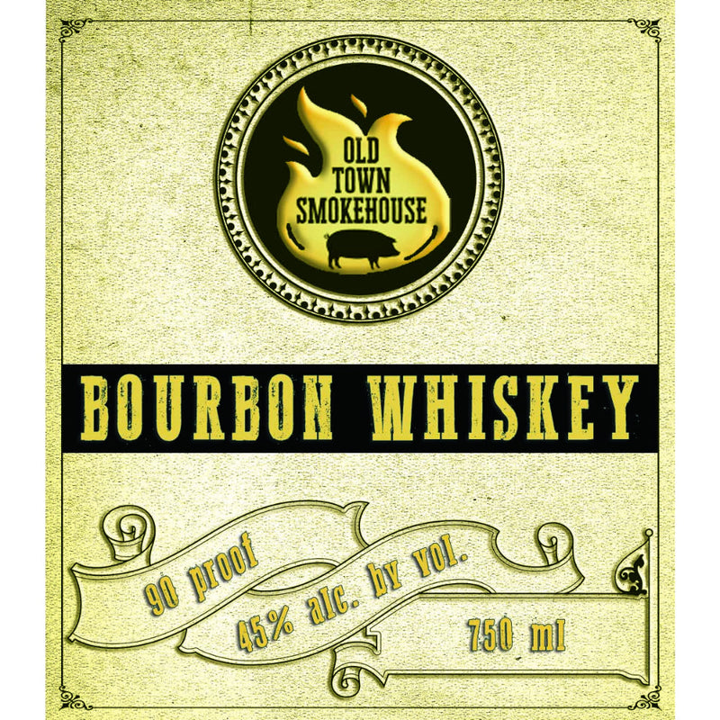 Old Town Smokehouse Bourbon Whiskey - Goro&