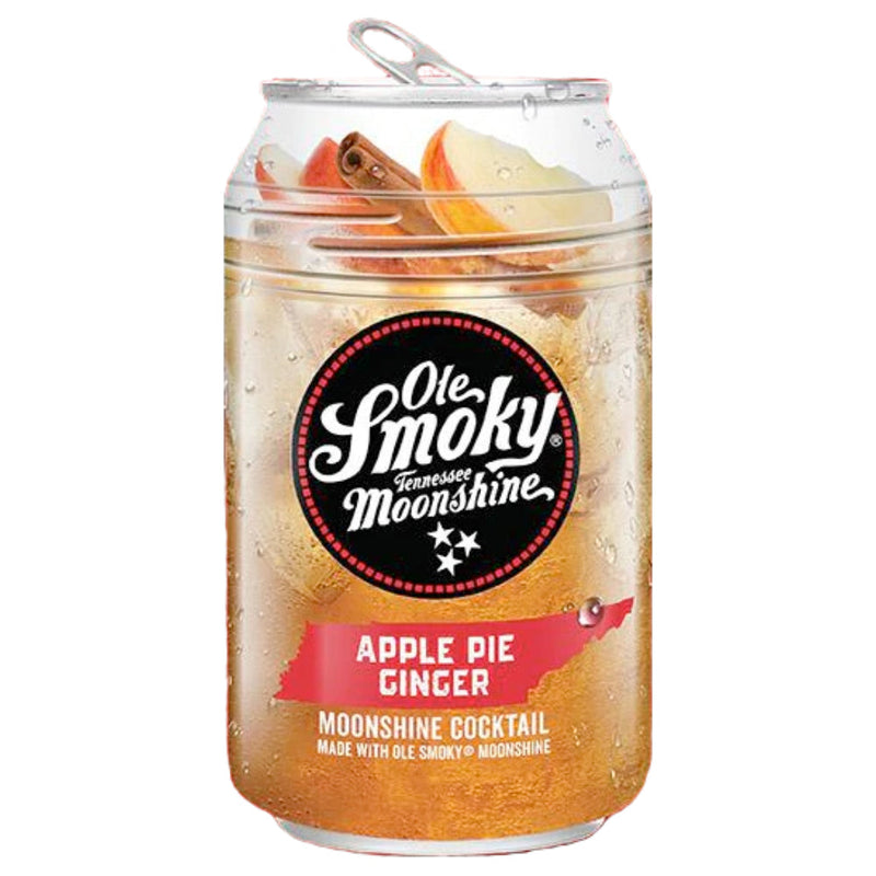 Ole Smoky Apple Pie Ginger Moonshine Cocktail 4pk - Goro&