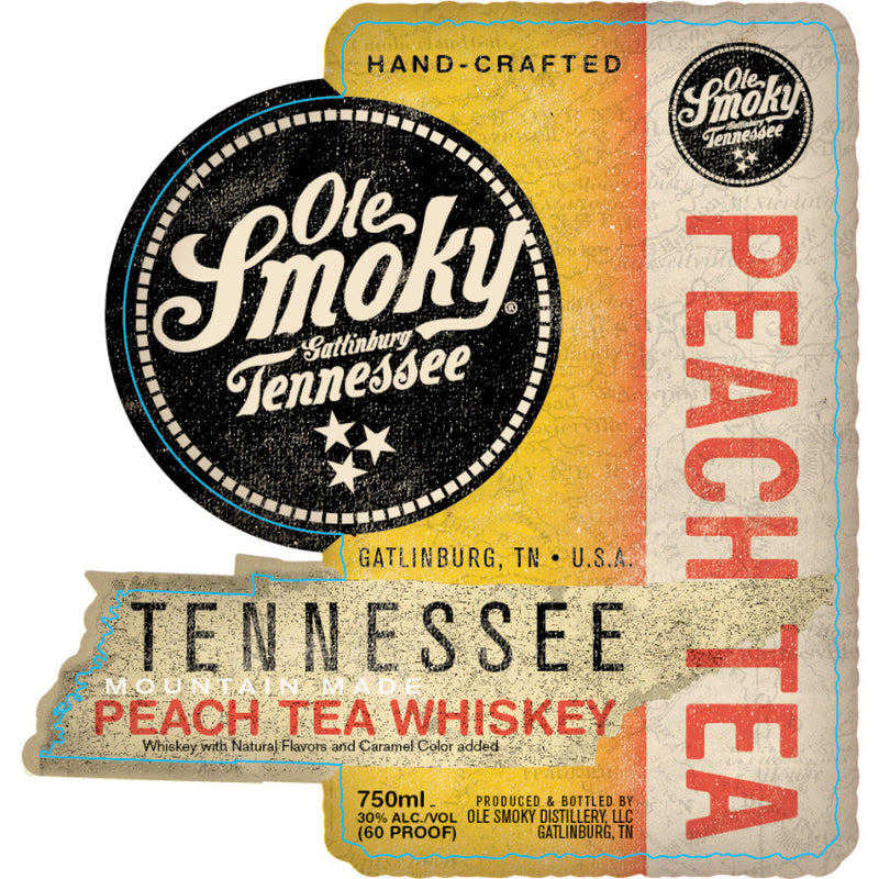 Ole Smoky Peach Tea Whiskey - Goro&