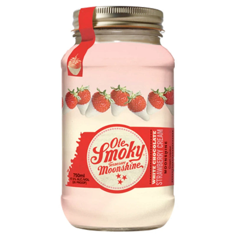 Ole Smoky White Chocolate Strawberry Cream Moonshine - Goro&