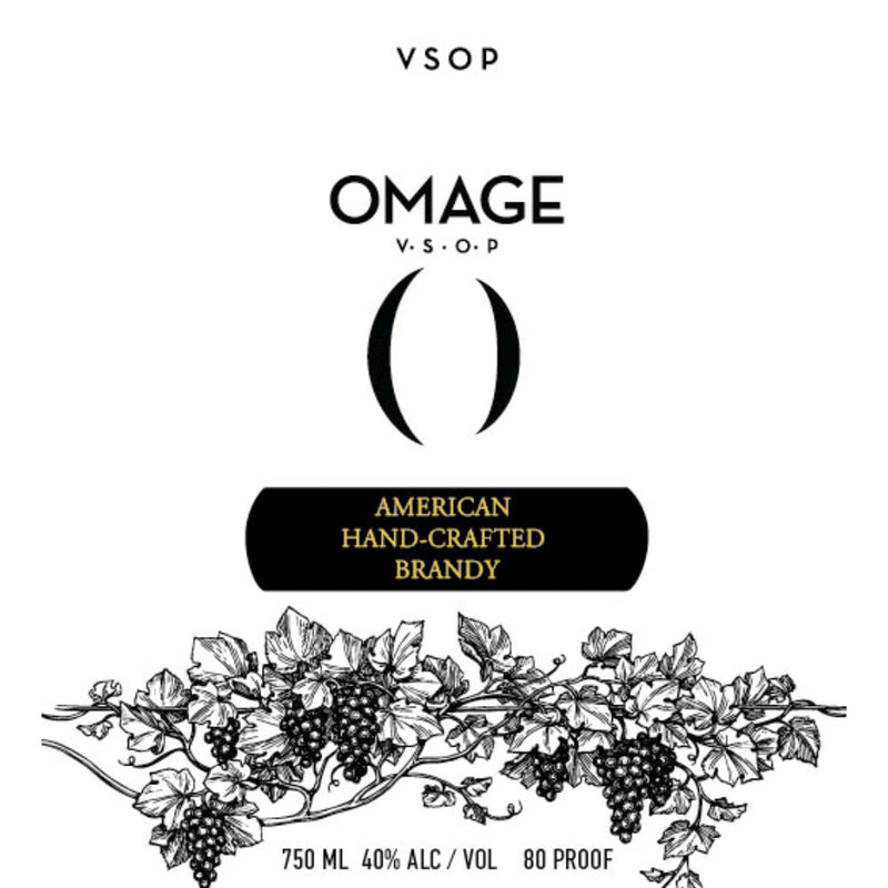 Omage VSOP Brandy 375mL - Goro&