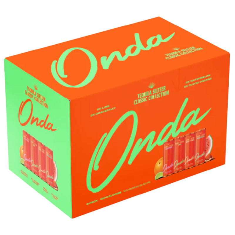 Onda Tequila Seltzer Classic Collection 8 Pack - Goro&