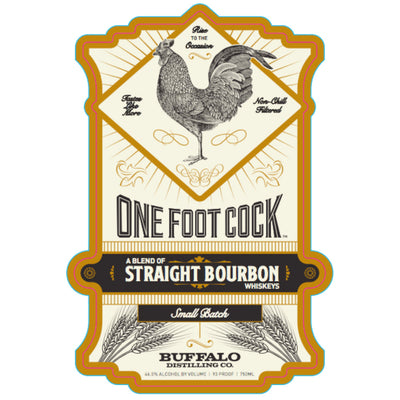 One Foot Cock Blend Of Straight Bourbons - Goro's Liquor