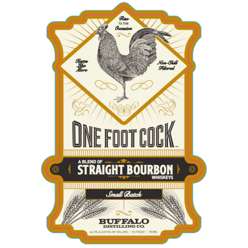 One Foot Cock Blend Of Straight Bourbons - Goro&