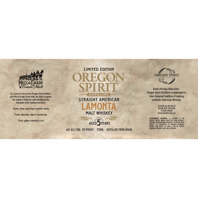 Oregon Spirit Distillers Lamonta Straight Malt Whiskey - Goro's Liquor
