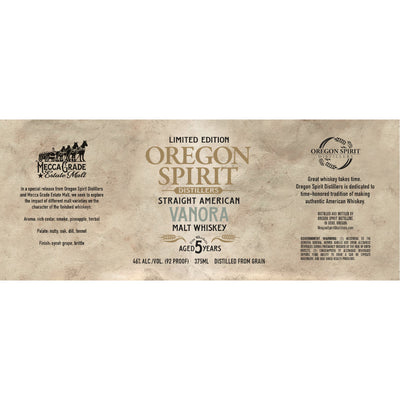 Oregon Spirit Distillers Vanora Straight Malt Whiskey - Goro's Liquor
