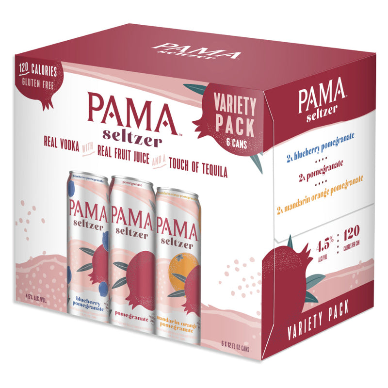 PAMA Seltzer Variety 6pk - Goro&