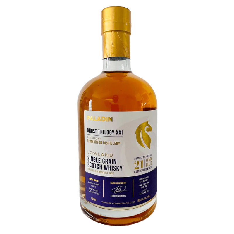 Paladin Ghost Trilogy XXI Dumbarton Distillery 21 Year Old Moscatel Cask 2022 - Goro&