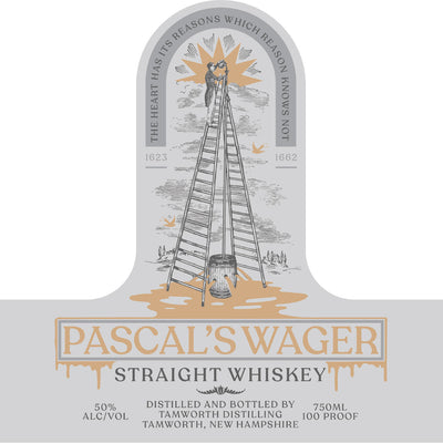 Pascal’s Wager Straight Whiskey - Goro's Liquor