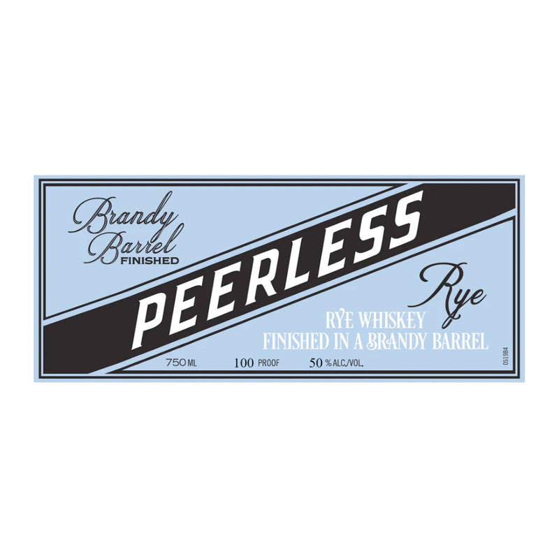 Peerless Rye Finished In A Brandy Barrel - Goro&