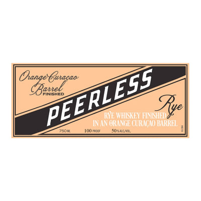 Peerless Rye Finished In An Orange Curacao Barrel - Goro's Liquor