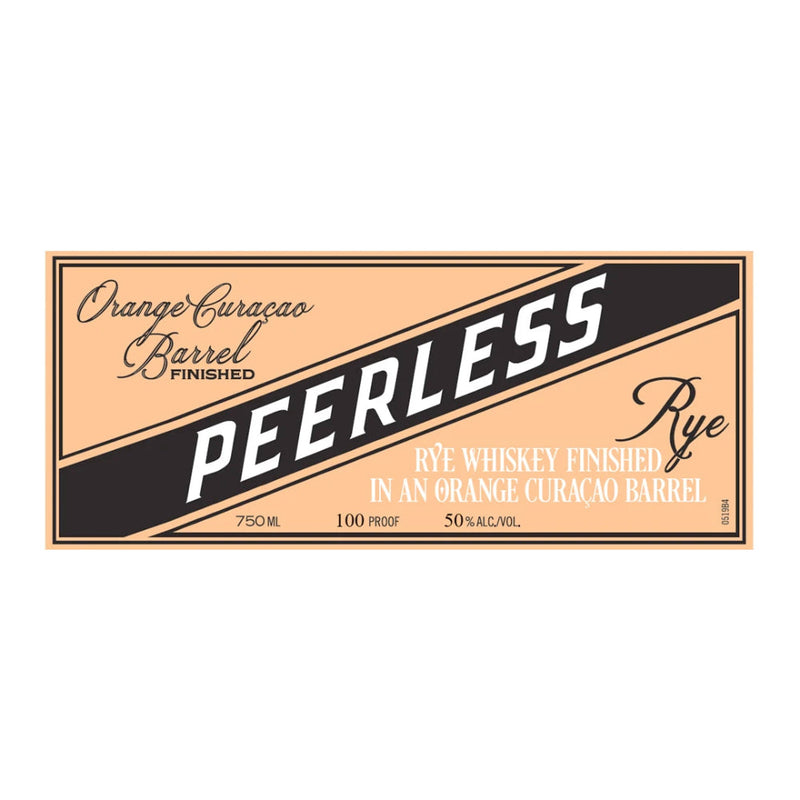 Peerless Rye Finished In An Orange Curacao Barrel - Goro&