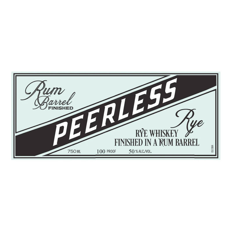 Peerless Rye Finished In A Rum Barrel - Goro&