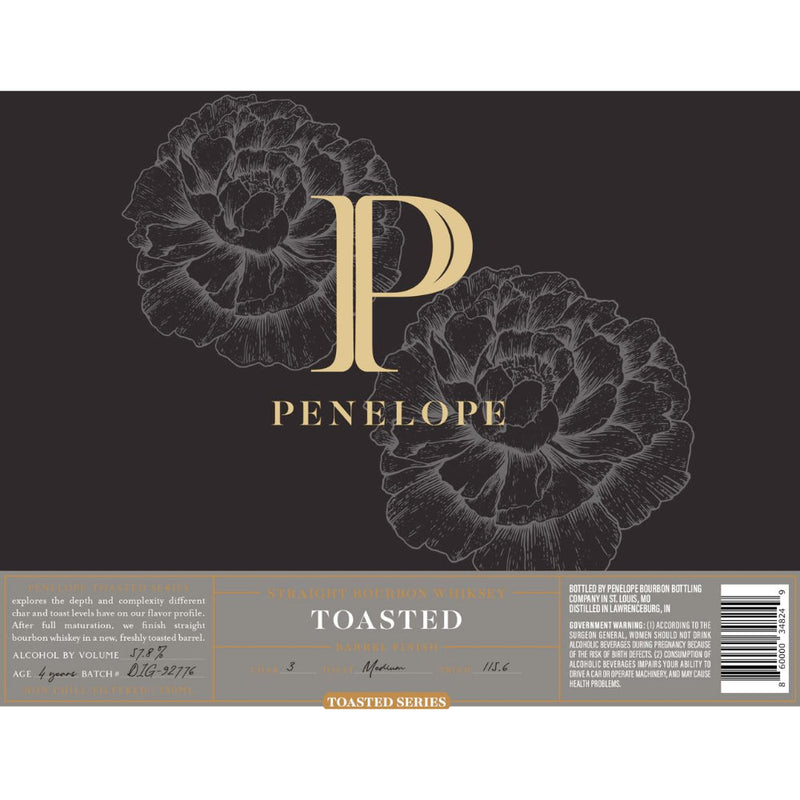 Penelope Toasted Series Medium Toast Straight Bourbon - Goro&