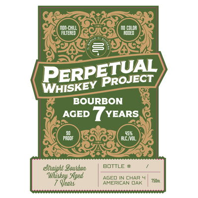 Perpetual Whiskey Project 7 Year Old Straight Bourbon - Goro's Liquor