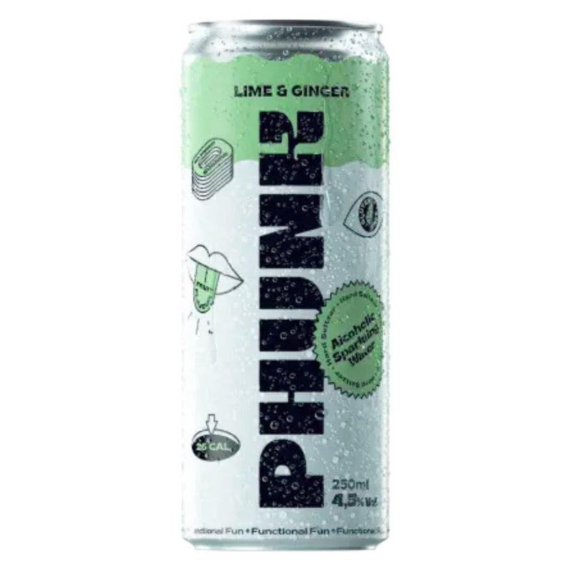 Phunk Lime & Ginger Hard Seltzer by Sara Sampaio - Goro&