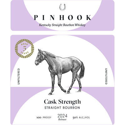 Pinhook 5 Year Old Cask Strength Bourbon 2024 Release Bourbon Pinhook Bourbon   