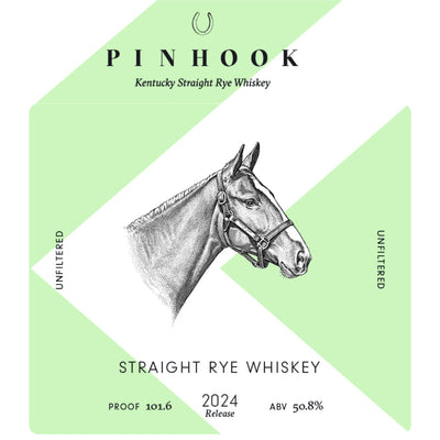 Pinhook Kentucky Straight Rye Custom Mashbill 2024 Release Rye Whiskey Pinhook Bourbon   