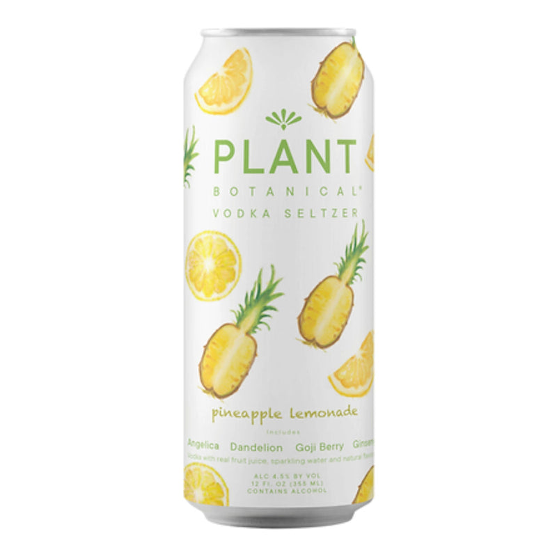 Plant Botanical Pineapple Lemonade Vodka Seltzer 4PK - Goro&