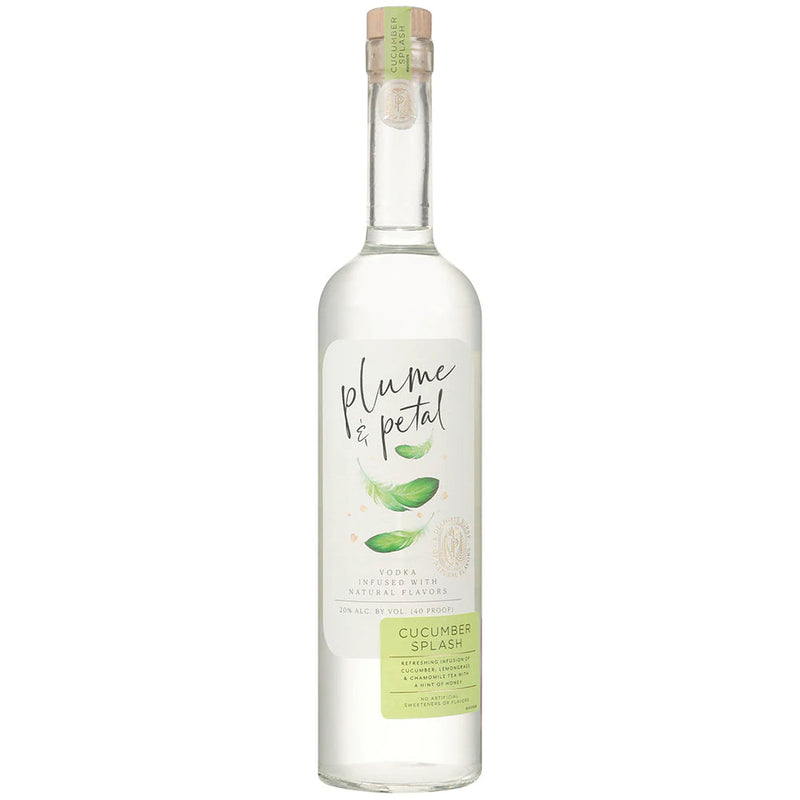 Plume & Petal Cucumber Splash Vodka - Goro&