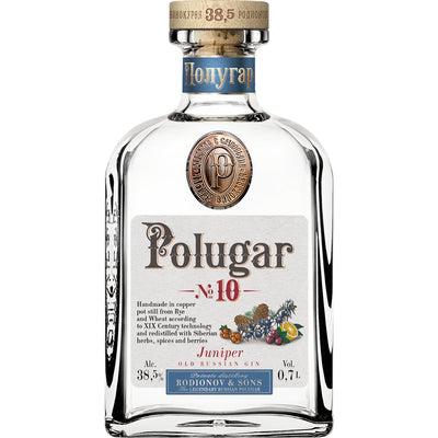 Polugar No.10 Juniper Vodka - Goro's Liquor