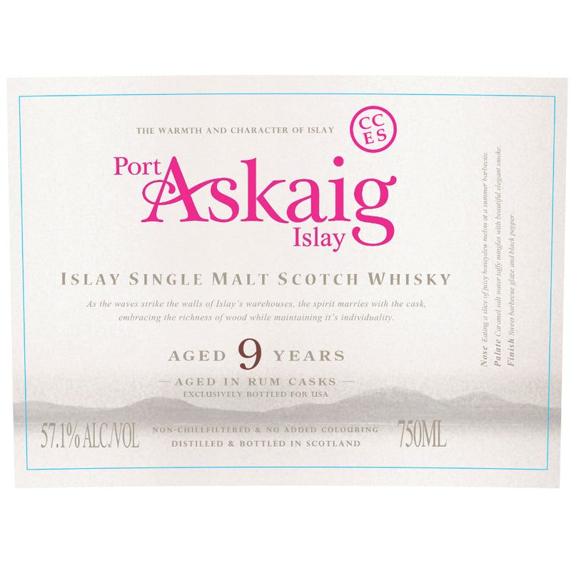 Port Askaig 9 Year Old Rum Cask Aged - Goro&