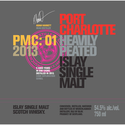 Port Charlotte Heavily Peated PMC: 01 2013 - Goro's Liquor