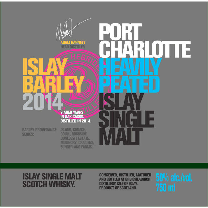 Port Charlotte Islay Barley 2014 - Goro&