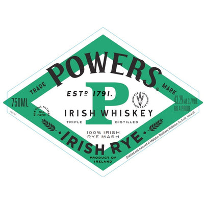 Powers Irish Rye Whiskey 1L - Goro's Liquor