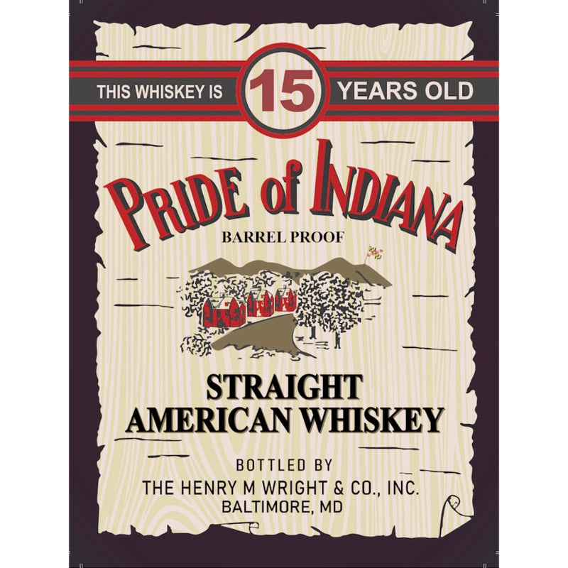 Pride of Indiana 15 Year Old Straight American Whiskey - Goro&