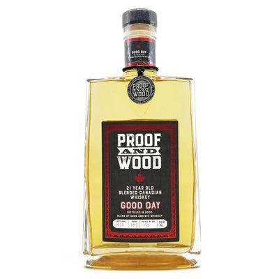 Proof And Wood Good Day 21 Year Old Blended Whisky - Goro's Liquor