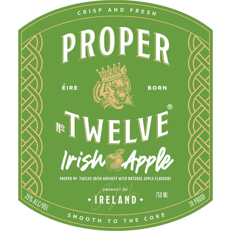 Proper No. Twelve Irish Apple Whiskey by Conor Mcgregor - Goro&