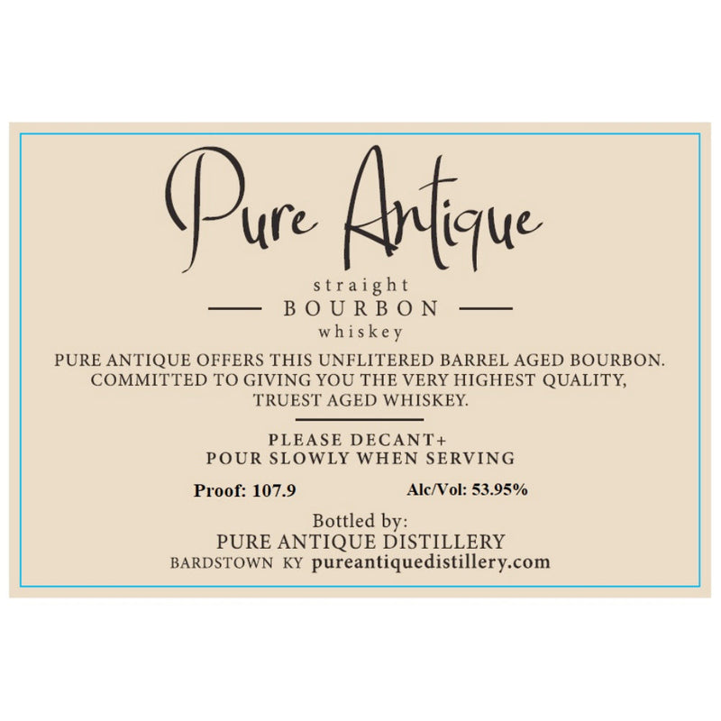 Pure Antique 14 Year Old Straight Bourbon - Goro&