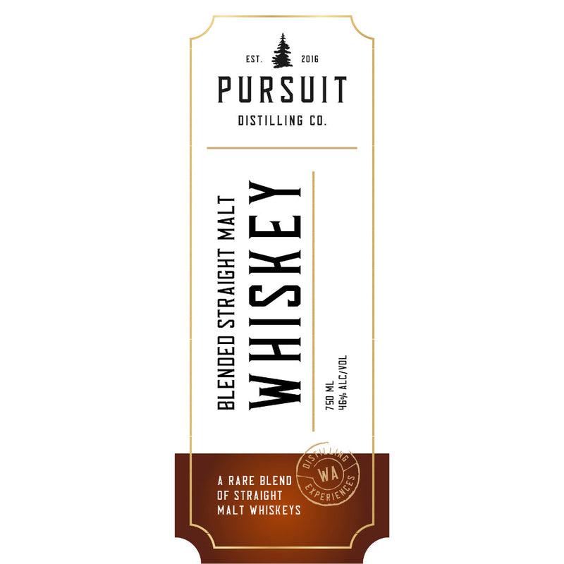 Pursuit Blended Straight Malt Whiskey - Goro&