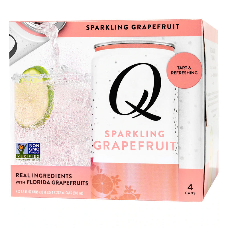 Q Sparkling Grapefruit by Joel McHale 4pk - Goro&