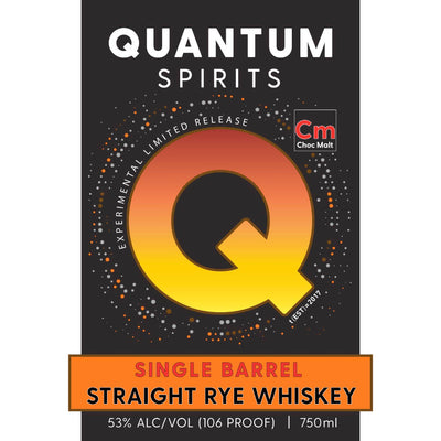 Quantum Spirits Experimental Single Barrel Chocolate Malt Straight Rye - Goro's Liquor
