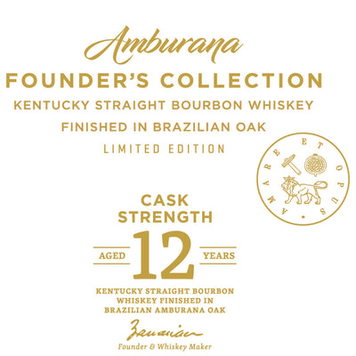 Rabbit Hole Founder’s Collection Amburana 12 Year Old Straight Bourbon - Goro's Liquor