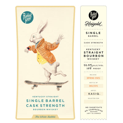 Rabbit Hole Single Barrel Cask Strength The White Rabbit - Goro's Liquor